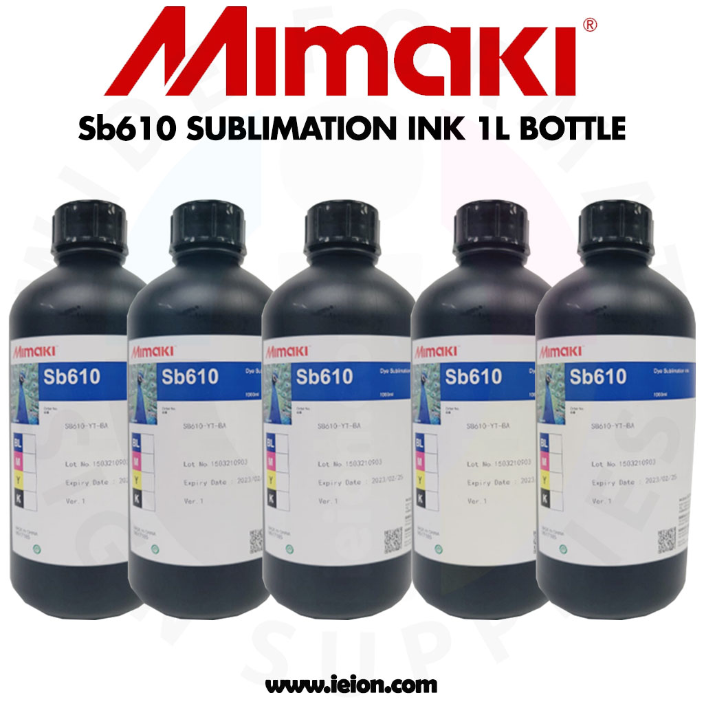 SB610 Sublimation Ink - Yellow
2 Liter Pack